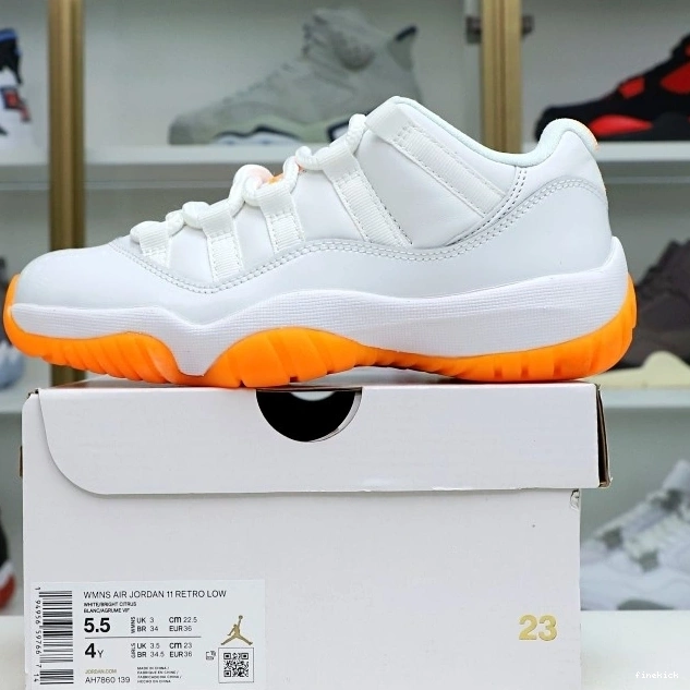 WMNS JORDAN AIR 'BRIGHT CITRUS' 11 RETRO LOW 0914